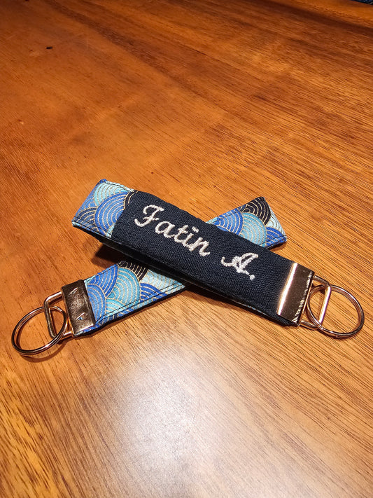 The Tidal Wristlet Key Chain (Personalized)