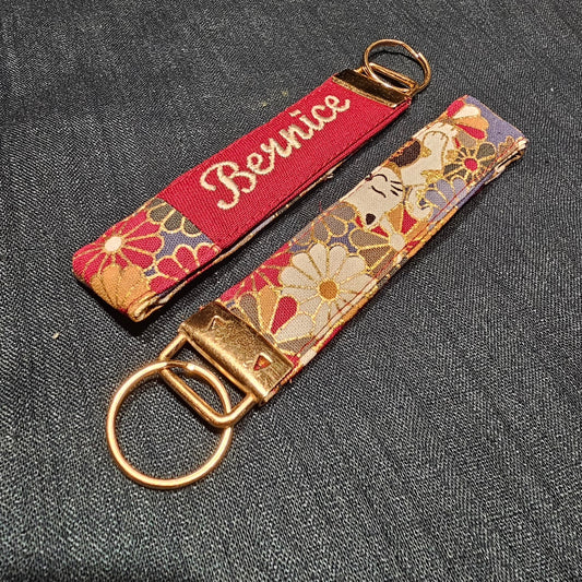 The Neko Wristlet Key Chain (Personalized)