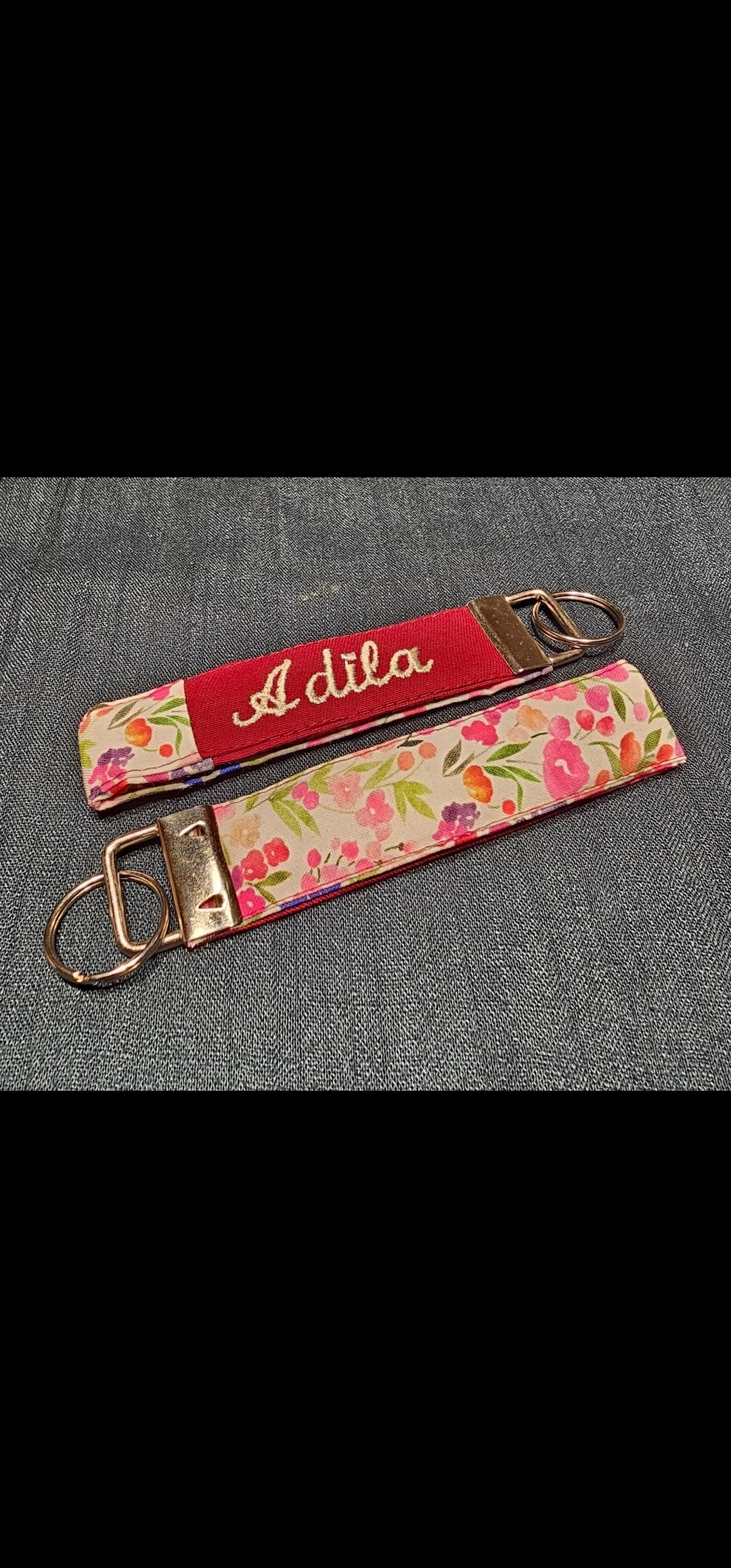 The Momo Wristlet Key Chain (Personalized)